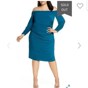 Eliza J Off Shoulder Dress